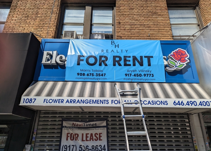 banners for property rent advertisement