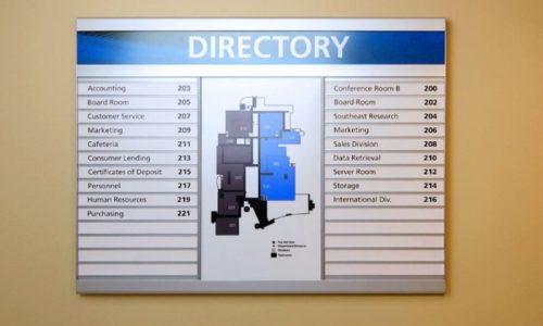 directory signs nj